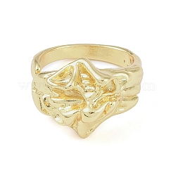 304 Stainless Steel Open Cuff Rings for Women&nbsp;LS-RJEW-H229-02G-05