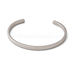 304 Stainless Steel Cuff Bangles&nbsp;BJEW-H644-08P