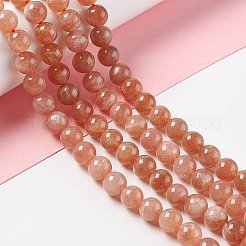 Natural Sunstone Beads Strands&nbsp;X-G-A205-28B