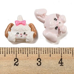 Opaque Resin Decoden Cabochons&nbsp;RESI-G099-06