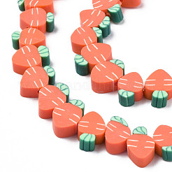 Handmade Polymer Clay Bead Strands&nbsp;CLAY-N011-47