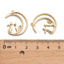Brass Pendants&nbsp;KK-C130-01G