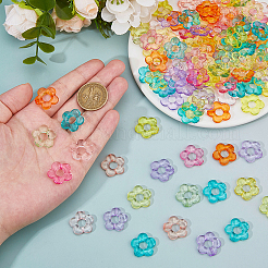 200Pcs Transparent Acrylic Bead Frame&nbsp;TACR-DC0001-14