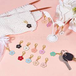50Pcs Alloy Enamel Pendants Decoration&nbsp;HJEW-SC0001-19