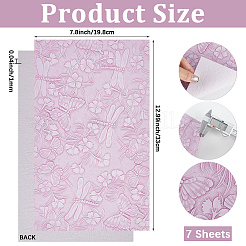 7Pcs PU Leather Fabrics&nbsp;DIY-WH20025-080A