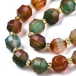 Natural Peacock Agate Beads Strands&nbsp;G-T131-82A-03