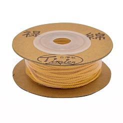 Eco-Friendly Dyed Round Nylon Cotton Braided Cords Threads&nbsp;OCOR-L001-821-308