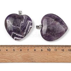 Natural Banded Amethyst Pendants&nbsp;GG-K002-12A-24