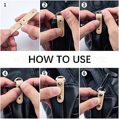5 Bags 5 Colors Imitation Leather Buckles&nbsp;AJEW-CL0002-78