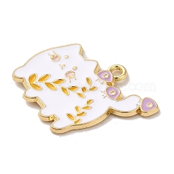 Alloy Enamel Pendants&nbsp;ENAM-147-04C-G
