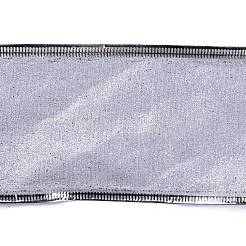 Sparkle Style Velvet Ribbons&nbsp;LS-SRIB-WH0011-020B