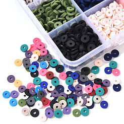 2250Pcs 15 Colors Handmade Polymer Clay Beads&nbsp;CLAY-YW0001-26B
