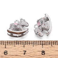 Brass Enamel Pendants&nbsp;KK-T081-16A-P