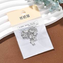 SHEGRACE Brass Clear Cubic Zirconia Pendants&nbsp;XGRQ2O632-418P
