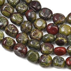 Natural Dragon Blood Beads Strands&nbsp;GG-CBA787B-A39