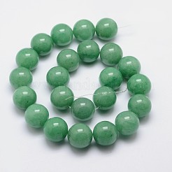 Round Natural Green Aventurine Bead Strands&nbsp;G-L419-58