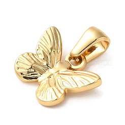 304 Stainless Steel Butterfly Charms&nbsp;STAS-L272-007G
