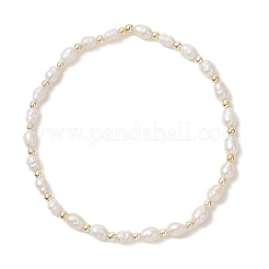 Natural Cultured Freshwater Pearl Beads Stretch Bracelets for Women&nbsp;BJEW-JB13354