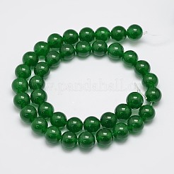 Natural & Dyed Malaysia Jade Bead Strands&nbsp;G-A146-10mm-A06
