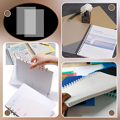 PP Plastic Binder Dividers&nbsp;DIY-WH0899-760B-A