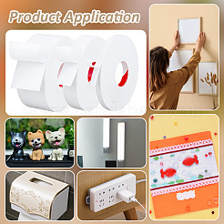 5 Rolls 3 Styles Foam Double Side Adhesive Tape&nbsp;DIY-BC0016-99