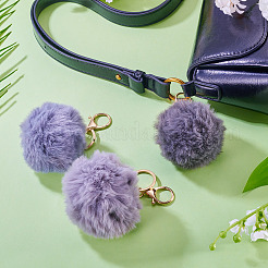 3Pcs 3 Colors Alloy Keychains&nbsp;KEYC-TA0004-69A