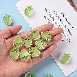 Transparent Enamel Acrylic Beads&nbsp;X1-TACR-S155-003D