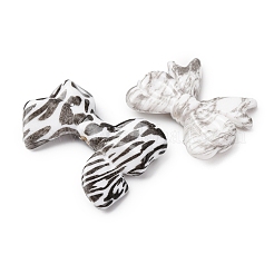 Printed Opaque Acrylic Beads&nbsp;MACR-C042-01