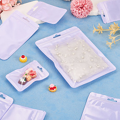 40Pcs 4 Styles Rectangle Plastic Yin-Yang Resealable Packaging Bags&nbsp;ABAG-TA0001-23B