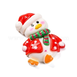 Christmas Duck Theme Opaque Resin Cabochons&nbsp;RESI-Q010-03A