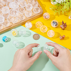 300Pcs Plastic Vending Machine Egg Capsules&nbsp;AJEW-PH0008-57