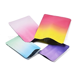 50Pcs 4 Style Two Tone Rectangle Plastic Zip Top Gift Bags&nbsp;OPP-FS0001-19A-3