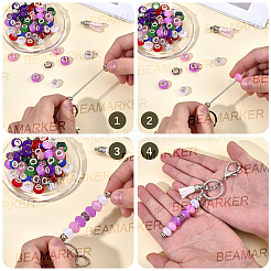 DIY Keychain Making Kits&nbsp;KEYC-BM0001-06