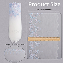 4.8~5 Yards Embroidery Polyester Ribbons&nbsp;OCOR-GF0005-13A