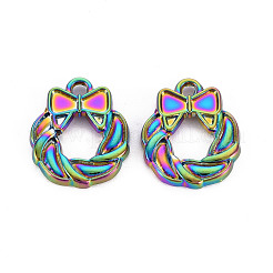Alloy Cabochon Settings For Enamel Pendants&nbsp;PALLOY-S180-269-NR