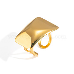 304 Stainless Steel Cuff Open Rings for Women&nbsp;RY6041-2