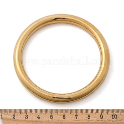 304 Stainless Steel Plain Bangles for Women&nbsp;BJEW-K271-01G