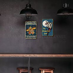 Metal Iron Sign Poster&nbsp;AJEW-WH0157-399