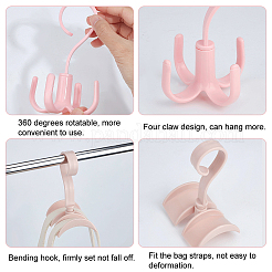 AHADEMAKER 8Pcs 8 Style Plastic Multi-Function Bag Hangers&nbsp;AJEW-GA0005-59