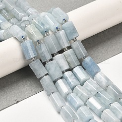 Natural Aquamarine Beads Strands&nbsp;G-N327-06-33