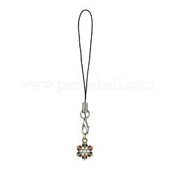Alloy Enamel Mobile Straps&nbsp;HJEW-JM01474