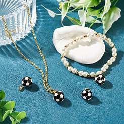 2Pcs Brass Enamel Charms&nbsp;KK-TA0008-66