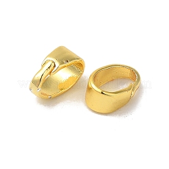 Rack Plating Brass Snap on Bails&nbsp;KK-F873-34G