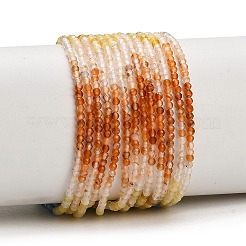 Gradient Color Natural Agate Beads Strands&nbsp;GG-CBA4399-A04-01A