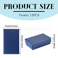Rhombus Textured Cardboard Gift Storage Boxes&nbsp;CON-TAC0010-03C-02