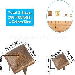 Iron Rhinestone Claw Settings&nbsp;IFIN-FH0001-15
