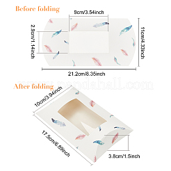 Paper Pillow Boxes&nbsp;LS-CON-WH0073-49C