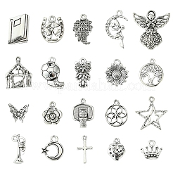 20 Styles Tibetan Style Alloy Pendants&nbsp;FIND-FS0002-72