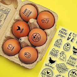 PVC Plastic Clear Stamps&nbsp;DIY-WH0631-0633
