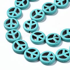 Gemstone Beads Strands&nbsp;TURQ-S238-15mm-2